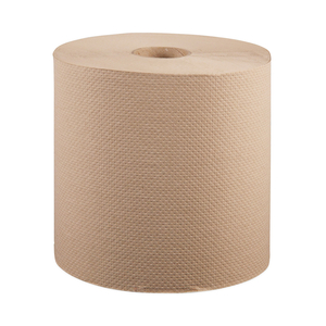 HARDWOUND ROLL TOWELS, 8" X 800 FT, NATURAL, 6 ROLLS/CARTON by Windsoft