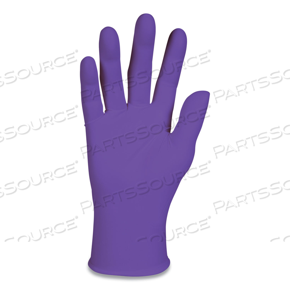 PURPLE NITRILE EXAM GLOVES, 242 MM LENGTH, LARGE, PURPLE by Kimtech