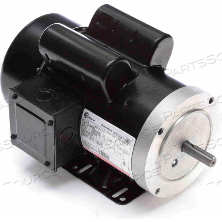GENERAL PURPOSE SINGLE PHASE TEFC MOTOR, 2 HP, 1725 RPM, 208-230/115V, TEFC by Regal Beloit America, Inc. (Century Electric Motors)