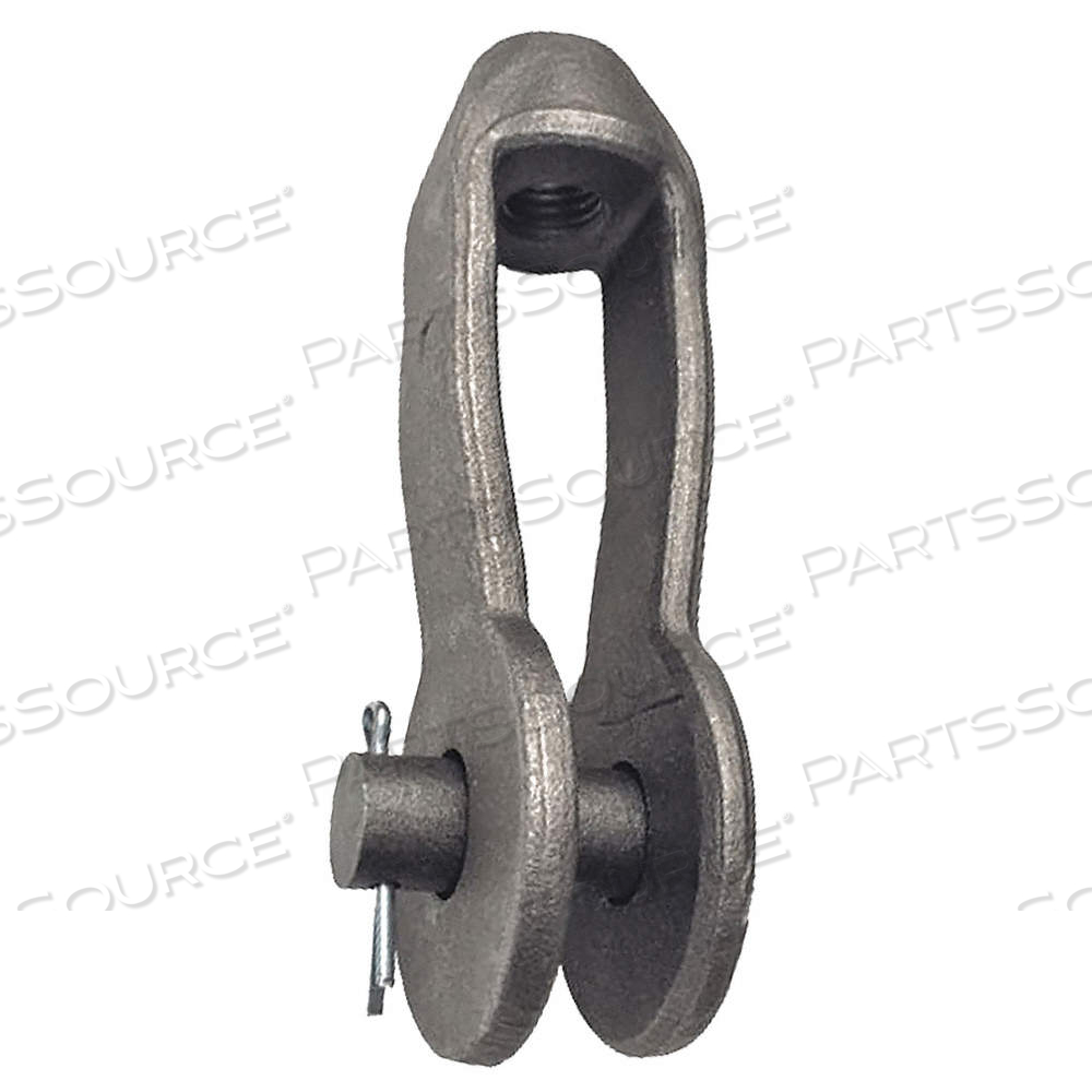 YOKE END, #2 CLEVIS SIZE, STEEL, PLAIN, 1/2"-13 TAP SIZE, RIGHT HAND, 1 3/16 IN BODY WD by Approved Vendor YOKE END, #2 CLEVIS SIZE, STEEL, PLAIN, 1/2"-13 TAP SIZE, RIGHT HAND, 1 3/16 IN BODY WD by Approved Vendor