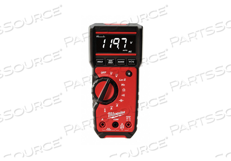 DIGITAL MULTIMETER 600V 10A 40 MOHMS by Milwaukee Electric Tools