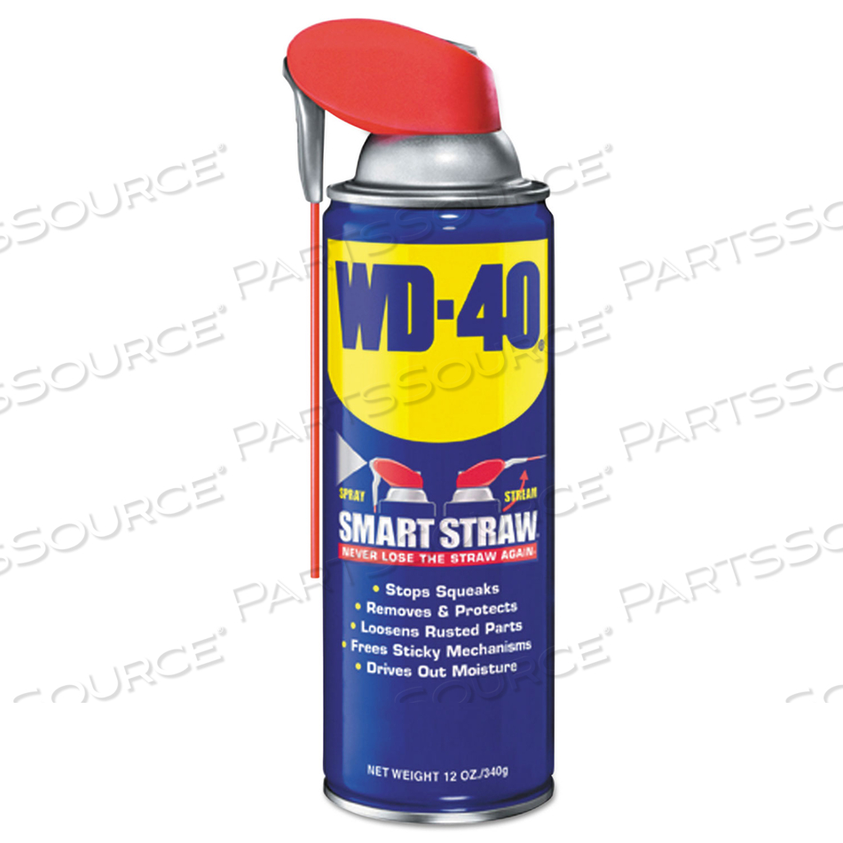 SMART STRAW SPRAY LUBRICANT, 12 OZ AEROSOL CAN by WD-40