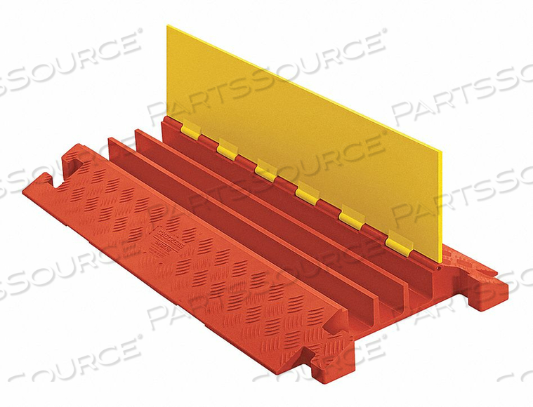 CABLE PROTECTOR HINGED 3 CHANNELS 3 FT. by Checkers CABLE PROTECTOR HINGED 3 CHANNELS 3 FT. by Checkers