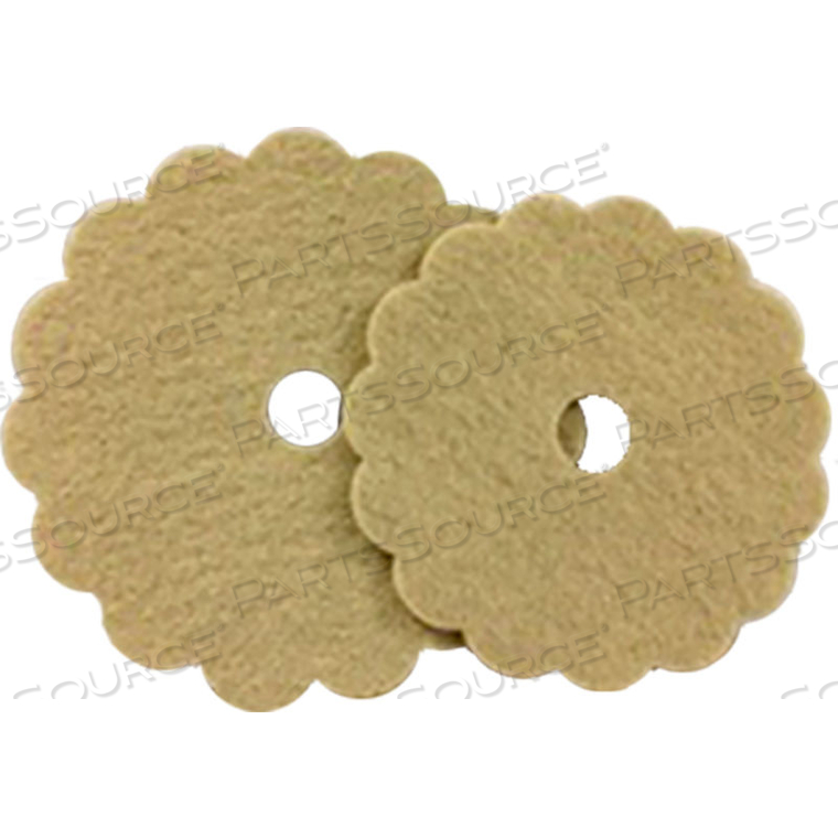 24" GREY DAISY CLEANING PADS, CASE OF 5 by Phoenix Floor Care