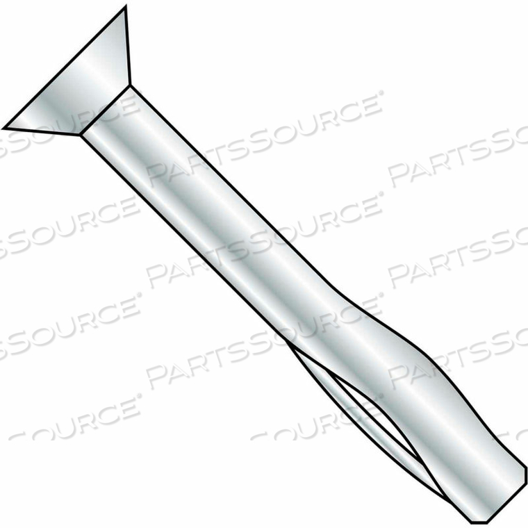 1/4X2 FLAT HEAD SPLIT DRIVE ANCHOR ZINC, PKG OF 100 by Kanebridge Corporation