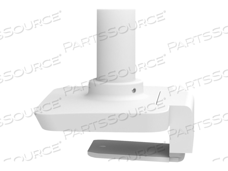 LX DESK DUAL DIRECT ARM, MOUNTING KIT, FOR 2 MONITORS, WHITE, SCREEN SIZE: UP TO 25", DESK-MOUNTABLE by Ergotron, Inc.