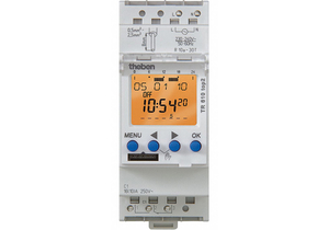 ELECTR. TIMER DIN RAIL 24HR/7D 1 CHN. by Theben