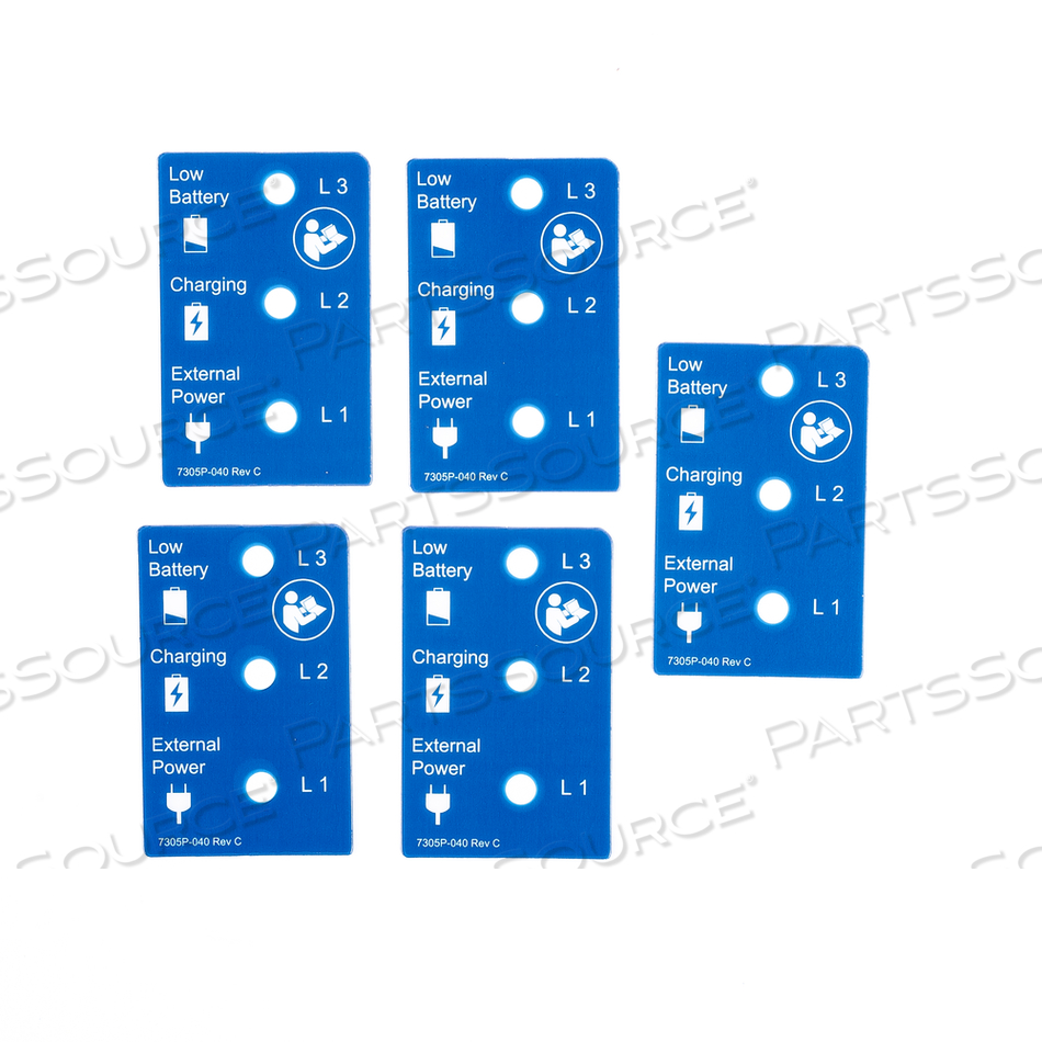 LED LABEL, FOR 7305 SUCTION UNIT by Drive/DeVilbiss Healthcare, Inc