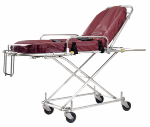 MRI COT NON MAGNETIC MAROON 400 LB by Ferno