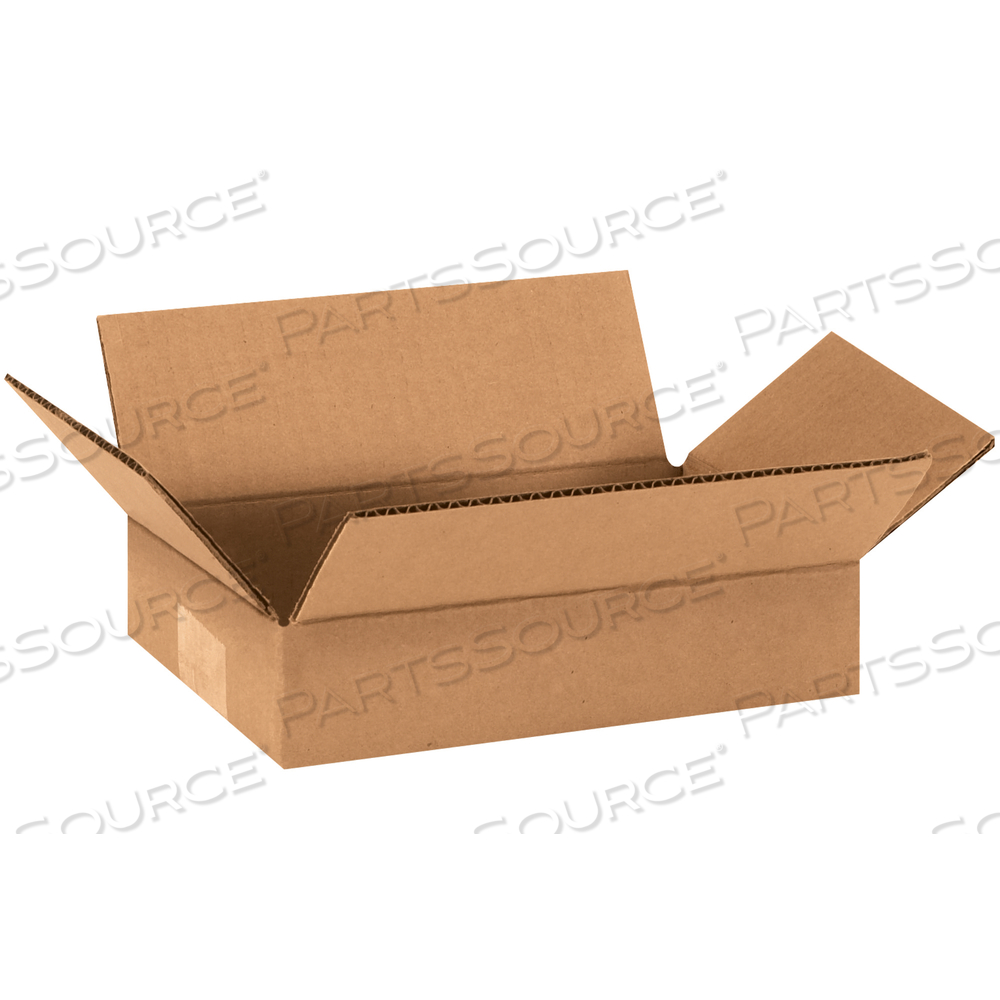 FLAT CORRUGATED BOXES, 9" X 6" X 2" , KRAFT, 25/BUNDLE by BOX Partners (Box Acquisitions, LLC)