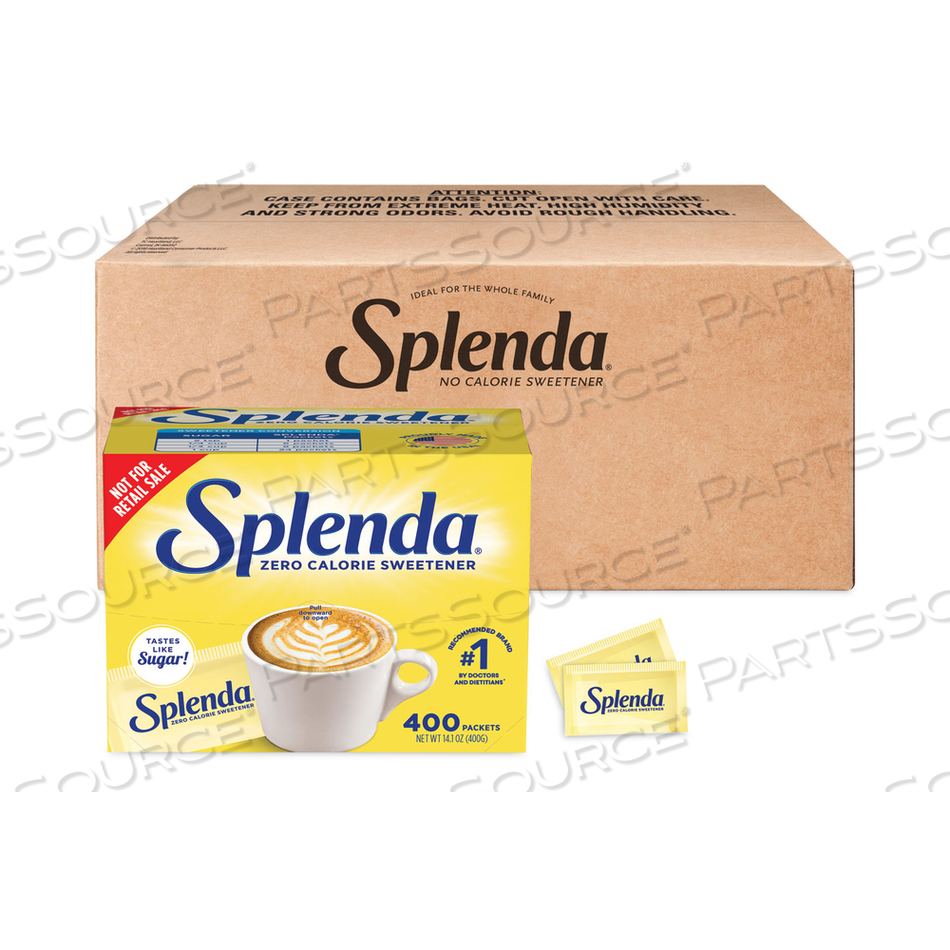NO CALORIE SWEETENER PACKETS, 0.035 OZ PACKETS by Splenda