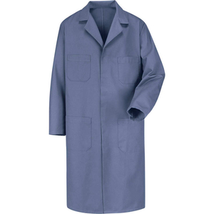 RED KAP MEN'S SHOP COAT LONG SLEEVE REGULAR-44 POSTMAN BLUE KT30 by VF Imagewear, Inc.