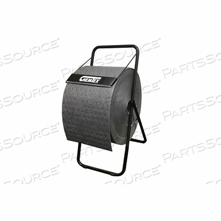 12" SORBENT ROLL RACK, BLACK 