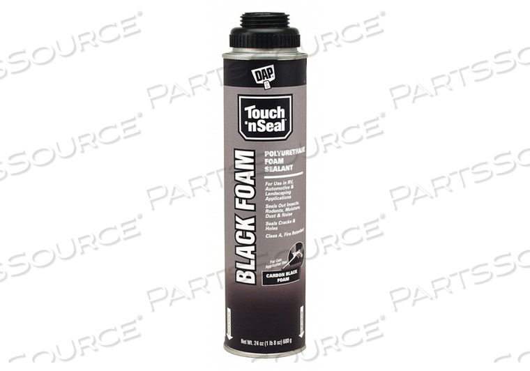 GUN FOAM 24 OZ SIZE BLACK by DAP Products Inc. GUN FOAM 24 OZ SIZE BLACK by DAP Products Inc.