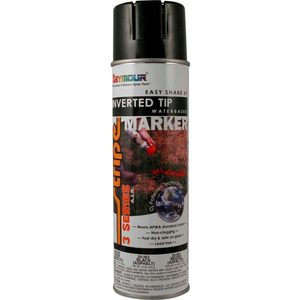 STRIPE 3-SERIES STREET & UTILITY MARKING PAINT 20 OZ. BLACK (ASPHALT), 12/CASE by Seymour Of Sycamore