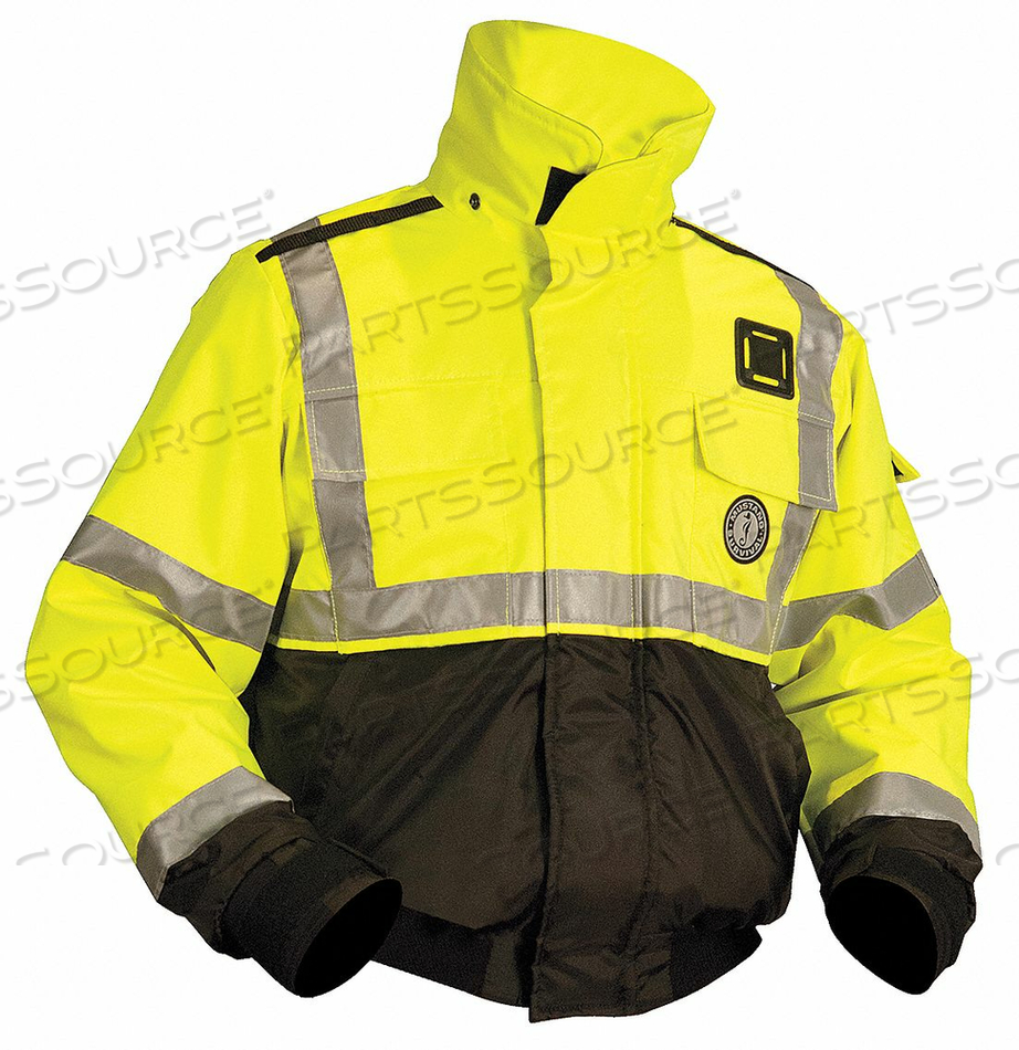 FLOTATION JACKET / COAT III L 15-1/2 LB. by Mustang Survival