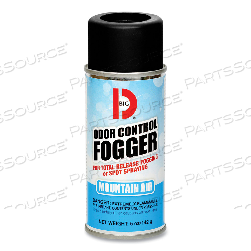 ODOR CONTROL FOGGER, MOUNTAIN AIR SCENT, 5 OZ AEROSOL SPRAY, 12/CARTON by Big D