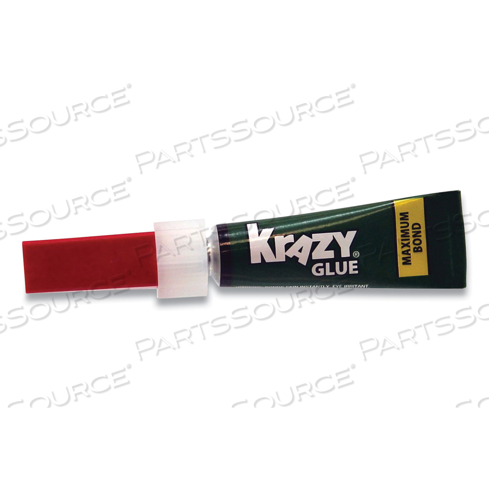 ADVANCED KRAZY GLUE GEL, MAXIMUM BOND, 4G TUBE by Krazy Glue