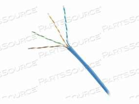 PANDUIT TX6 - BULK CABLE - 1000 FT - UTP - CAT 6 - IEEE 802.3AF/IEEE 802.3AT/IEEE 802.3BT - INDOOR, PLENUM - BLUE - (QTY PER PACK: 1000) 