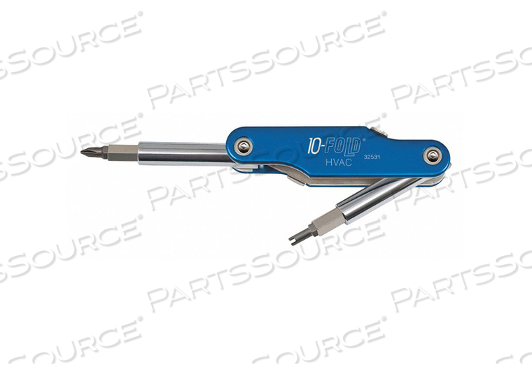 10-FOLD SCREWDRIVER/NUT DRIVER by Klein Tools