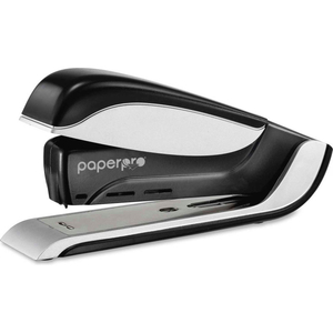 PAPERPRO QUANTUM STAPLER, 25 SHEET CAPACITY, METALLIC BLACK/SILVER by Accentra