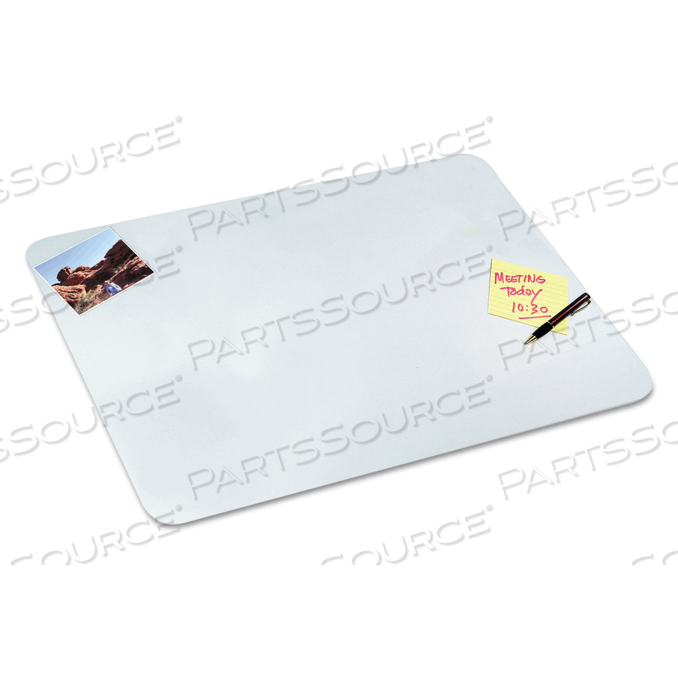 CLEAR DESK PAD WITH ANTIMICROBIAL PROTECTION, 20 X 36, CLEAR by Artistic