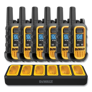 DXFRS300BCH HEAVY-DUTY WALKIE TALKIES, 1 W, 22 CHANNELS by DeWalt DXFRS300BCH HEAVY-DUTY WALKIE TALKIES, 1 W, 22 CHANNELS by DeWalt