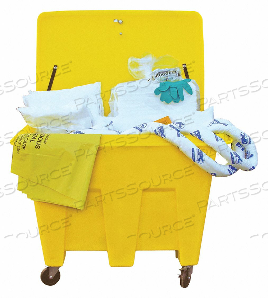 SPILL KIT UNIVERSAL YELLOW by Brady Americas