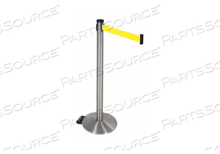 BARRIER POST W/WHEELS 2IN. BELT W by VISIONTRON Corp. BARRIER POST W/WHEELS 2IN. BELT W by VISIONTRON Corp.