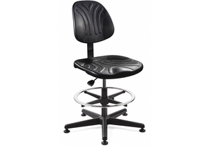 TASK CHAIR POLY BLACK 19 TO 26 SEAT HT by Bevco Precision Manufacturing