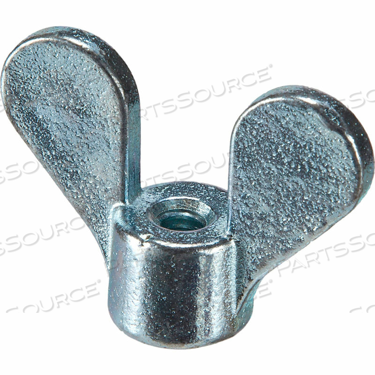 WING NUT, 3/8"-16 THREAD SIZE, STEEL, GRADE 2, ZINC PLATED, 1 7/8 IN MAX WING SPAN by Peerless Hardware Mfg Inc