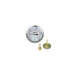 2 1/2" DIAL, 30-250F, 1/2" NPT REAR by Weiss Instruments