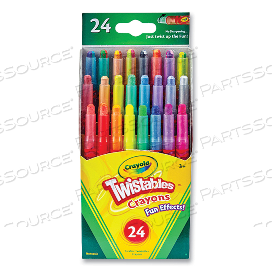 TWISTABLES MINI CRAYONS, ASSORTED by Crayola TWISTABLES MINI CRAYONS, ASSORTED by Crayola