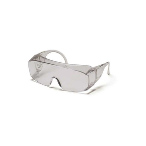 SOLO EYEWEAR JUMBO SAFETY EYEWEAR CLEAR LENS/FRAME by Pyramex