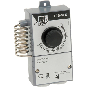 MECHANICAL THERMOSTAT FOR FAN OR HEATER SINGLE POLE by Vostermans Ventilation Inc.