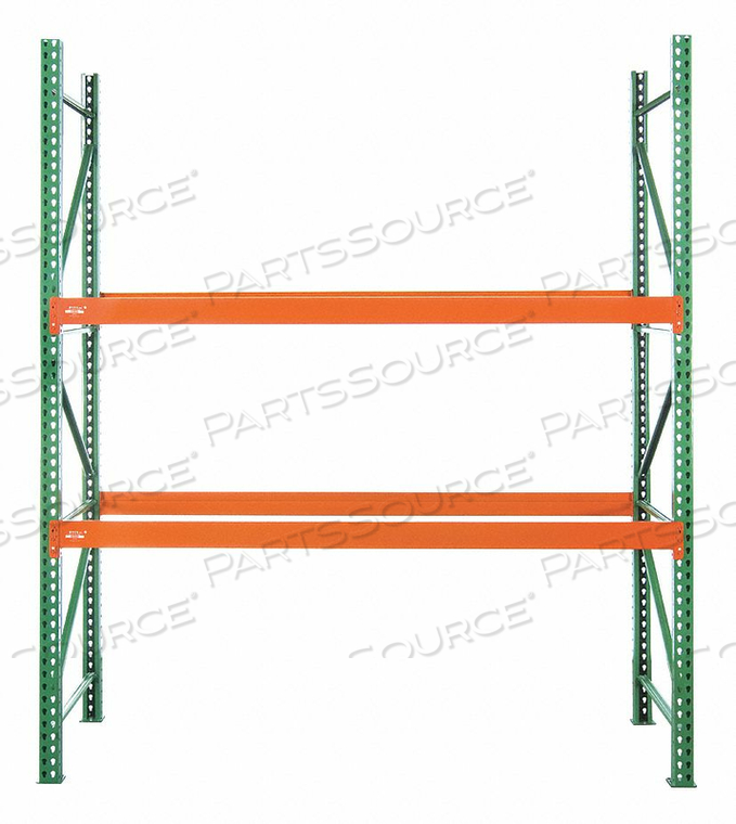 PALLET RACK STEEL 120 IN W 4062 LB. by Husky Rack & Wire PALLET RACK STEEL 120 IN W 4062 LB. by Husky Rack & Wire