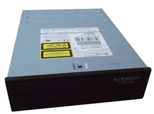 CD-REWRITABLE DRIVE, 4 MB BUFFER MEMORY, 40X READ, 40X WRITE, 12X REWRITE, 5.25 IN X 1/2 IN by Plextor