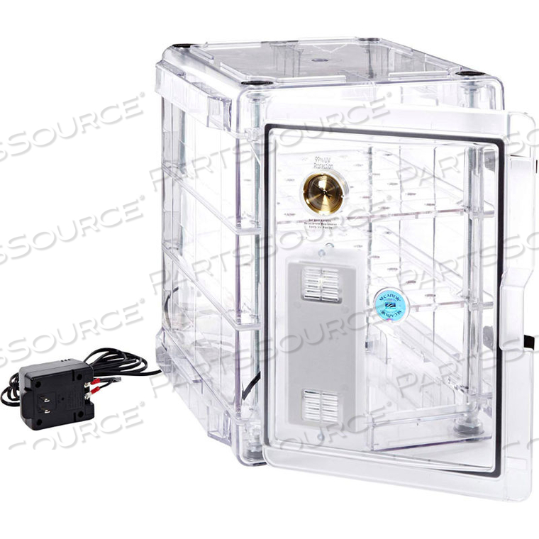 SECADOR 3.0 AUTO-DESICCATOR CABINET, 120V, 1.6 CU. FT., CLEAR by Bel-Art Products