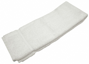 BATH TOWEL 27X54 IN WHITE PK12 by R&R Textile Mills, Inc.