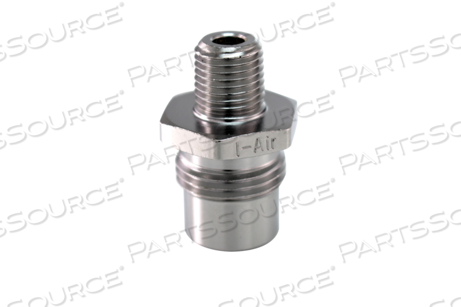 ADAPTER DISS 2080 DEMAND CHECK UNIT (DV) BODY ADAPTOR X 1/4IN NPT MALE I-AIR by Bay Corporation ADAPTER DISS 2080 DEMAND CHECK UNIT (DV) BODY ADAPTOR X 1/4IN NPT MALE I-AIR by Bay Corporation