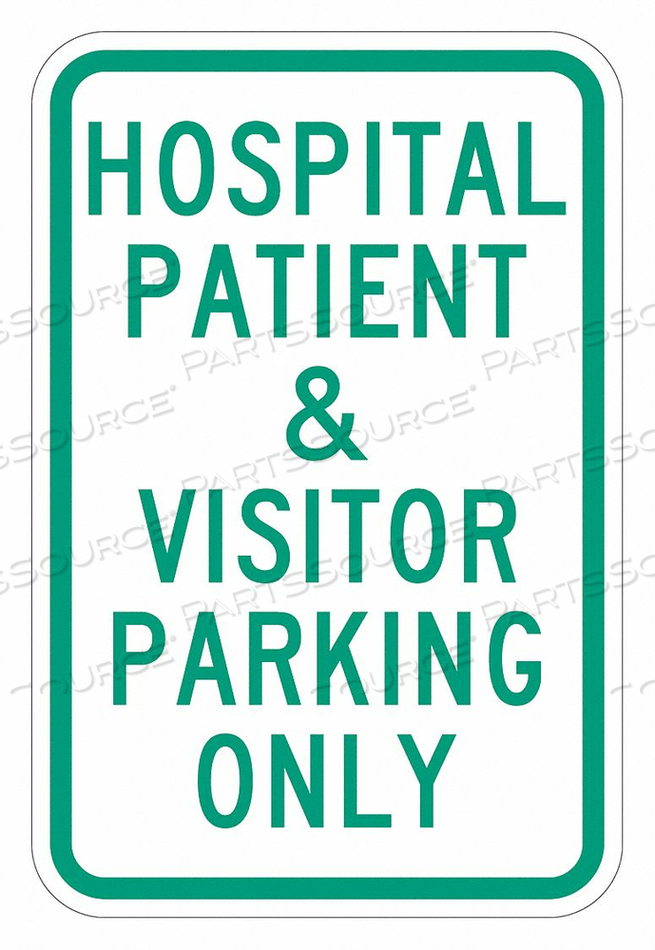 PARKING SIGN 18 H 12 W ALUMINUM by Lyle Signs Inc.