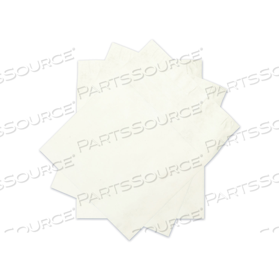 HEAVYWEIGHT 18 LB TYVEK OPEN END EXPANSION MAILERS, #15 1/2, SQUARE FLAP, REDI-STRIP ADHESIVE CLOSURE, 12 X 16, WHITE by Survivor