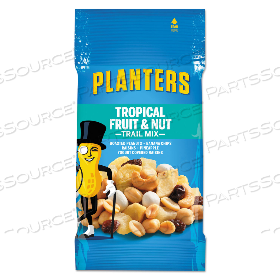 TRAIL MIX, TROPICAL FRUIT AND NUT, 2 OZ BAG by Planters
