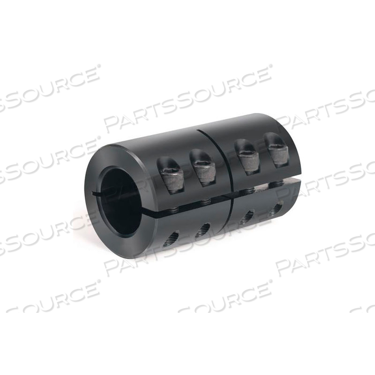 ONE-PIECE INDUSTRY STANDARD CLAMPING COUPLING, 1", BLACK OXIDE STEEL by Climax Metal Products