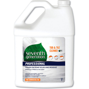 PROFESSIONAL TUB AND TILE CLEANER, 1 GALLON BOTTLE, 2 BOTTLES - 44722 by Seventh Generation