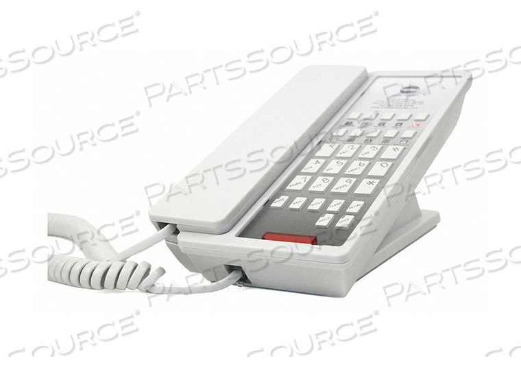 HOSPITALITY PHONE ANALOG DESK IVORY 95DB by Bittel