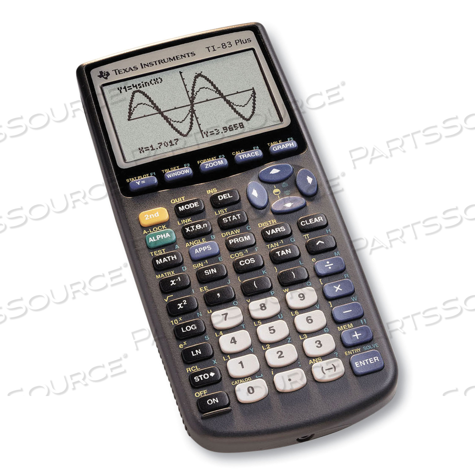 TI-83PLUS PROGRAMMABLE GRAPHING CALCULATOR, 10-DIGIT LCD by Texas Instruments TI-83PLUS PROGRAMMABLE GRAPHING CALCULATOR, 10-DIGIT LCD by Texas Instruments