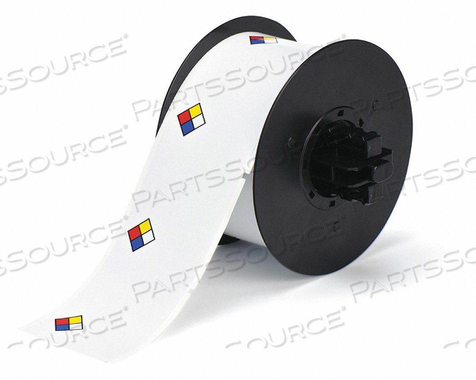 RTK LABEL RED/YELLOW/BLUE/WHITE 2.250 IN by Brady Americas RTK LABEL RED/YELLOW/BLUE/WHITE 2.250 IN by Brady Americas