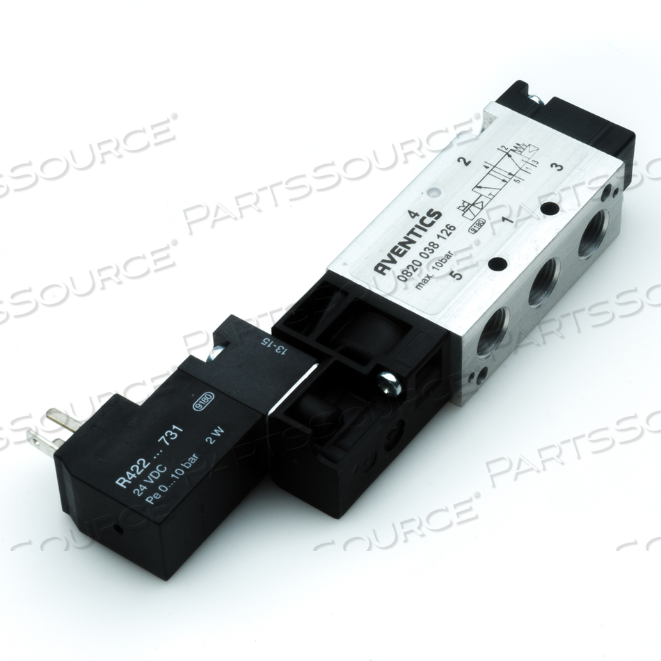 VALVE, SOLENOID, 5/2 BOSCH G1/8 24VDC by STERIS Corporation