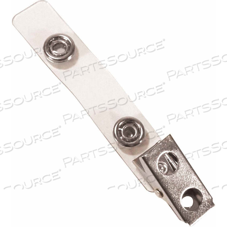 BADGE HOLDER ADAPTOR, W/BULLDOG CLIP, 25 HOLDERS/SET, 5 PACKS/SET by C-Line